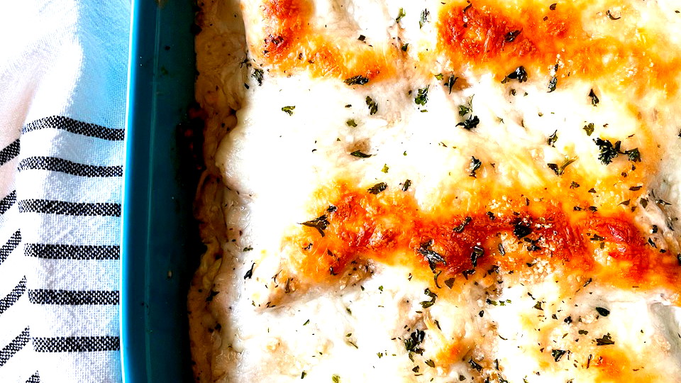 Image of Cacio e Pepe Chicken Lasagna